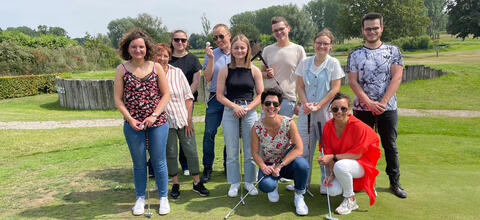 Chez C²NR, cet après-midi, j'ai golf ! 