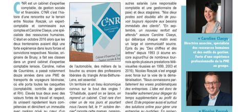Votre cabinet C²NR est dans le journal !