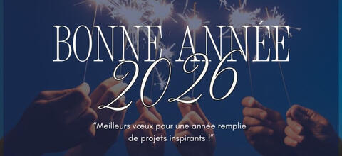 Meilleurs vœux pour 2026 !